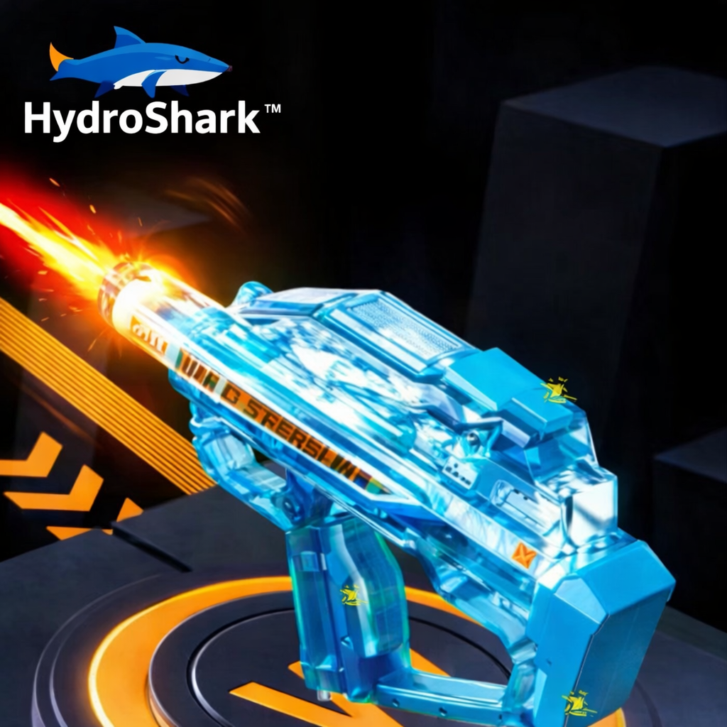 HydroShark Elite — Pistola ad Acqua Elettrica LED Premium