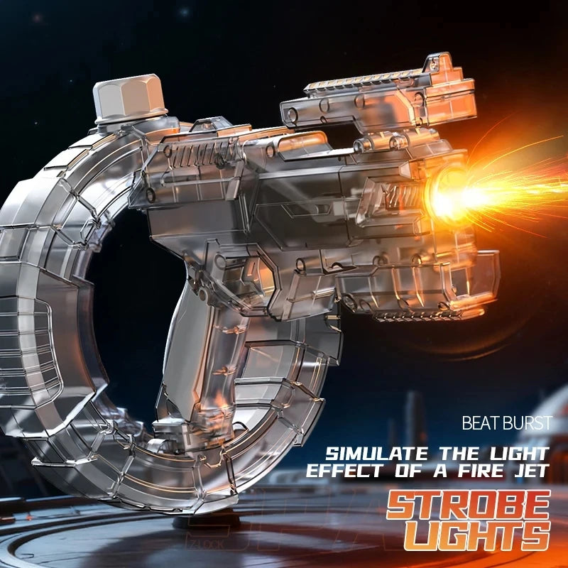 HydroShark Blaster — Pistola d'acqua elettrica potente per adulti e bambini