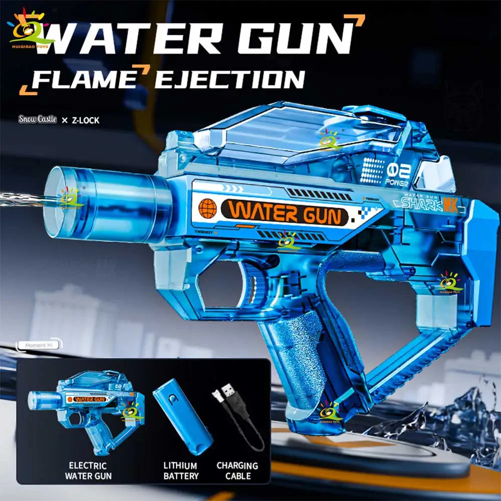 HydroShark Elite — Pistola ad Acqua Elettrica LED Premium