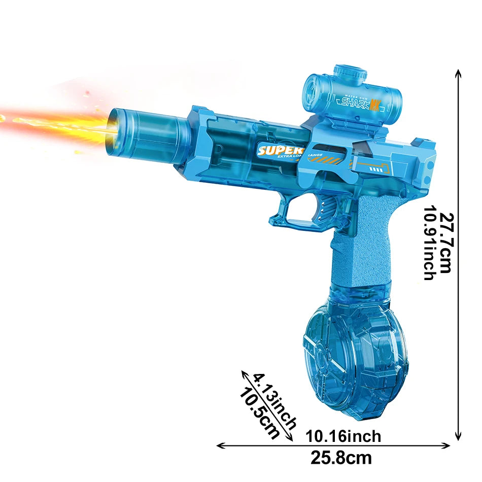 HydroShark Electric Pulse — Pistola d'acqua elettrica ad alta potenza