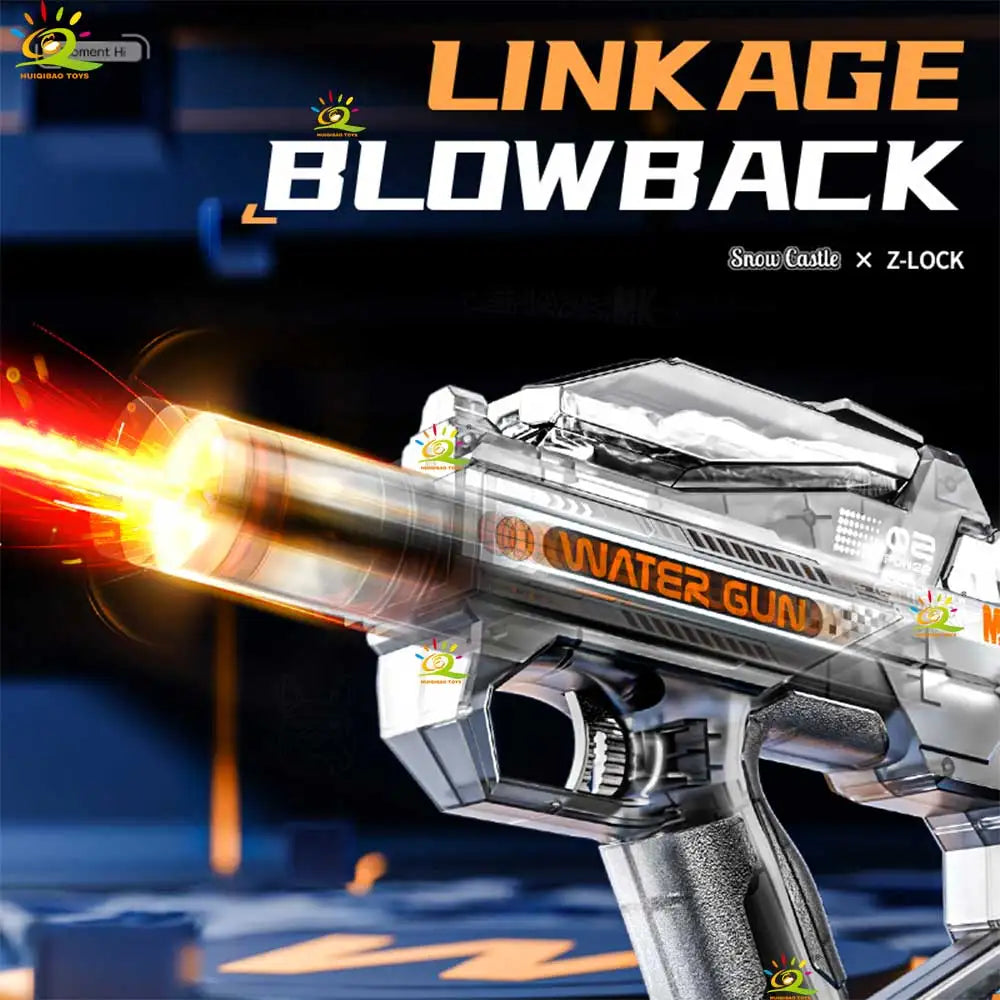 HydroShark Elite — Pistola ad Acqua Elettrica LED Premium