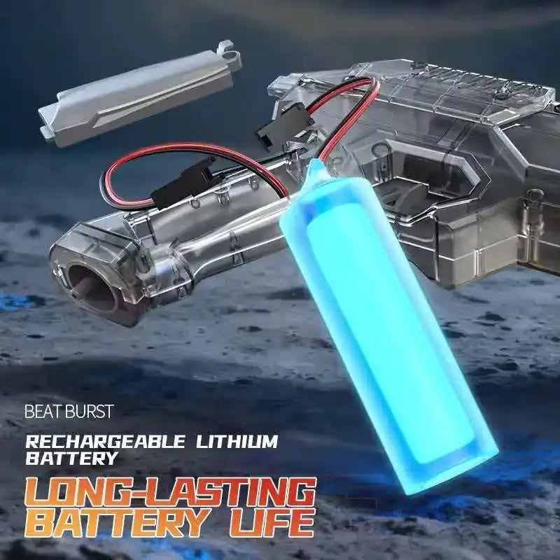 HydroShark Blaster — Pistola d'acqua elettrica potente per adulti e bambini