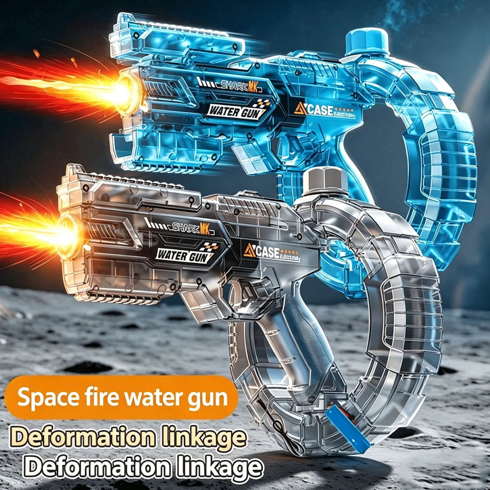 HydroShark Blaster — Pistola d'acqua elettrica potente per adulti e bambini