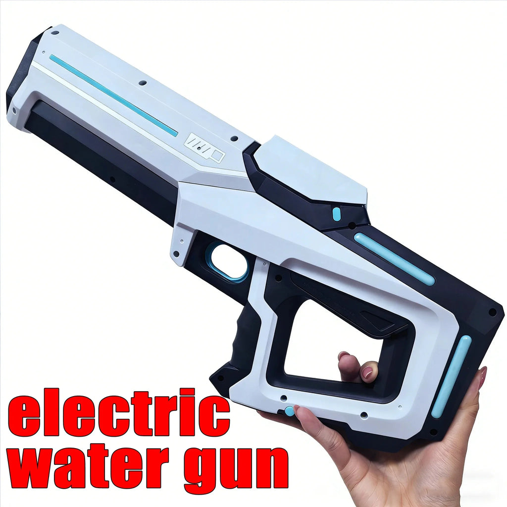 HydroShark Blaster Pro — Pistola d'acqua elettrica potente con LED per adulti e bambini