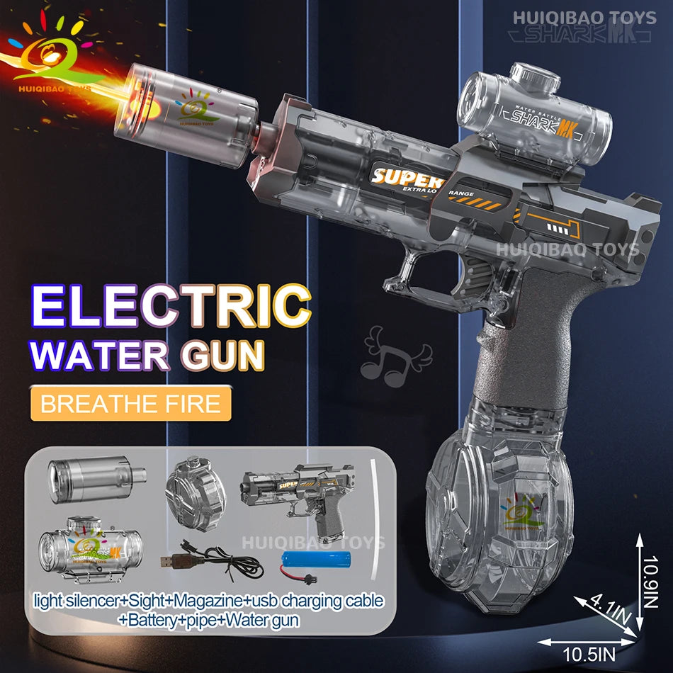 HydroShark Electric Pulse — Pistola d'acqua elettrica ad alta potenza
